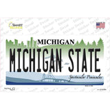 Michigan State Novelty Sticker Decal Small