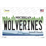 Michigan Wolverines Novelty Sticker Decal Small