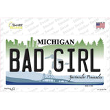 Bad Girl Michigan Novelty Sticker Decal Small