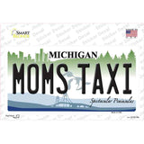 Moms Taxi Michigan Novelty Sticker Decal Small