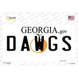 Dawgs Georgia Novelty Sticker Decal Small