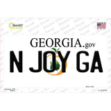 N Joy Ga Georgia Novelty Sticker Decal Small