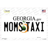 Moms Taxi Georgia Novelty Sticker Decal Small