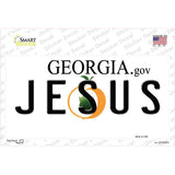 Jesus Georgia Novelty Sticker Decal Small