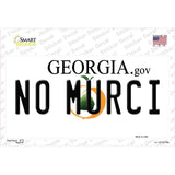 No Murci Georgia Novelty Sticker Decal Small