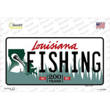 Fishing Louisiana Novelty Sticker Decal Small