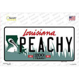 Peachy Louisiana Novelty Sticker Decal Small