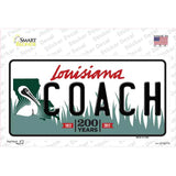 Coach Louisiana Novelty Sticker Decal Small