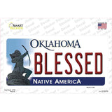 Blessed Oklahoma Novelty Sticker Decal Small