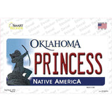 Princess Oklahoma Novelty Sticker Decal Small