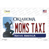 Moms Taxi Oklahoma Novelty Sticker Decal Small