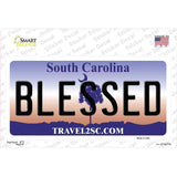 Blessed South Carolina Novelty Sticker Decal Small