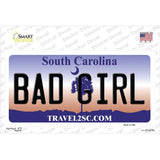 Bad Girl South Carolina Novelty Sticker Decal Small