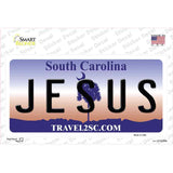 Jesus South Carolina Novelty Sticker Decal Small