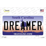 Dreamer South Carolina Novelty Sticker Decal Small