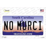 No Murci South Carolina Novelty Sticker Decal Small