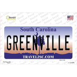 Greenville South Carolina Novelty Sticker Decal Small