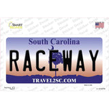 Raceway South Carolina Novelty Sticker Decal Small