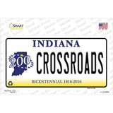 Crossroads Indiana Novelty Sticker Decal Small