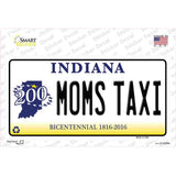 Moms Taxi Indiana Novelty Sticker Decal Small