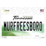 Murfreesboro Tennessee Novelty Sticker Decal Small