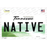 Native Tennessee Novelty Sticker Decal Small