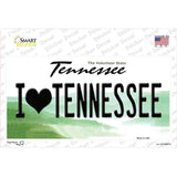 I Love Tennessee Novelty Sticker Decal Small