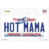 Hot Mama North Carolina Novelty Sticker Decal Small