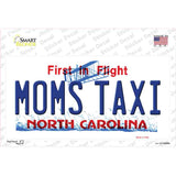 Moms Taxi North Carolina Novelty Sticker Decal Small