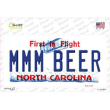 MMM Beer North Carolina Novelty Sticker Decal Small