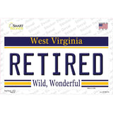 Retired West Virginia Novelty Sticker Decal Small