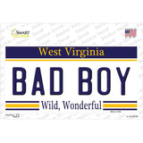 Bad Boy West Virginia Novelty Sticker Decal Small