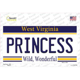 Princess West Virginia Novelty Sticker Decal Small