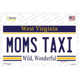 Moms Taxi West Virginia Novelty Sticker Decal Small