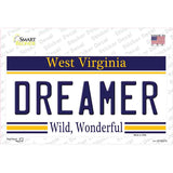 Dreamer West Virginia Novelty Sticker Decal Small