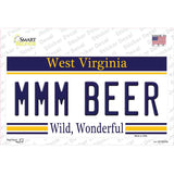 MMM Beer West Virginia Novelty Sticker Decal Small