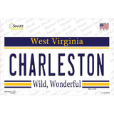 Charleston West Virginia Novelty Sticker Decal Small