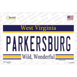 Parkersburg West Virginia Novelty Sticker Decal Small