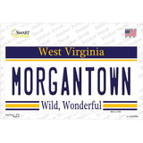 Morgantown West Virginia Novelty Sticker Decal Small