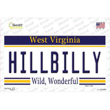 Hillbilly West Virginia Novelty Sticker Decal Small