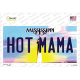 Hot Mama Mississippi Novelty Sticker Decal Small