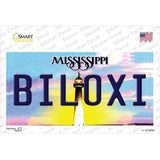 Biloxi Mississippi Novelty Sticker Decal Small