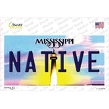 Native Mississippi Novelty Sticker Decal Small