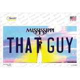 That Guy Mississippi Novelty Sticker Decal Small