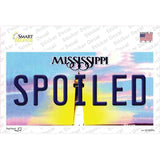 Spoiled Mississippi Novelty Sticker Decal Small