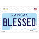 Blessed Kansas Novelty Sticker Decal Small