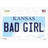 Bad Girl Kansas Novelty Sticker Decal Small