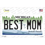 Best Mom Michigan Novelty Sticker Decal Small