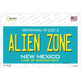 Alien Zone New Mexico State Novelty Sticker Decal Small