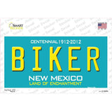 Biker New Mexico Novelty Sticker Decal Small